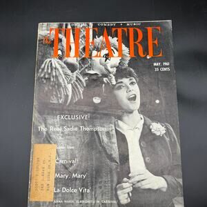 THE THEATRE Magazine May 1961 Anna Maria Alberghetti Carnival Sadie Thompson